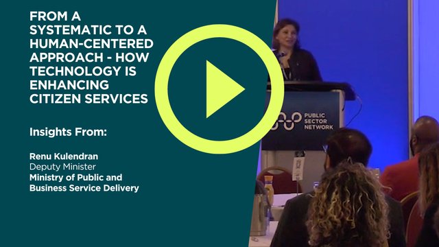 From a Systematic to a Human-Centered Approach - How Technology is Enhancing Citizen Services