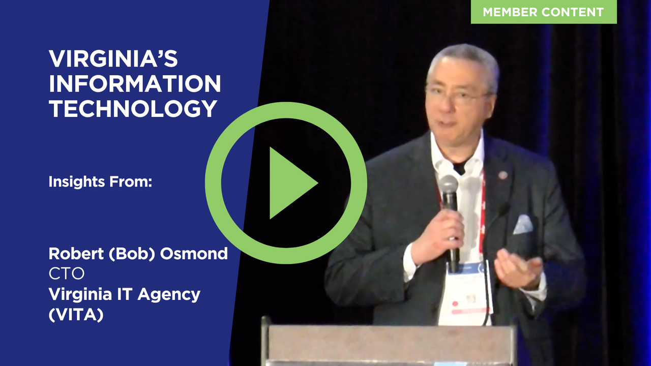 *PREVIEW* Virginia’s Information Technology: What is on the Horizon