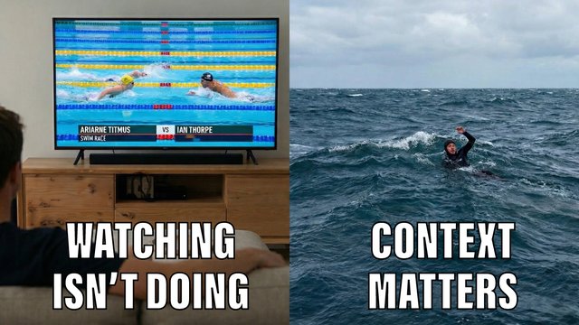 Would You Read to Your Children to Teach Them to Swim?