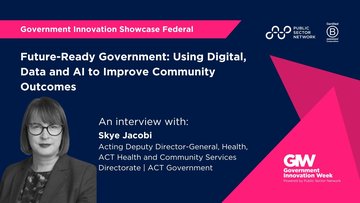 Promotional image for an insight entry called Future-Ready Government: Using Digital, Data and AI to Improve Community Outcomes
