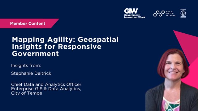 Mapping Agility: Geospatial Insights for Responsive Government