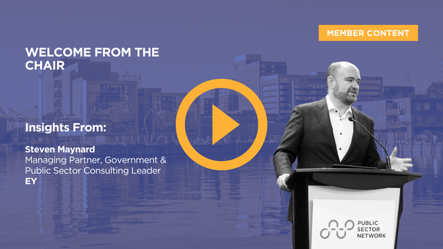 Welcome from the Chair - Public Sector Innovation Show Atlantic