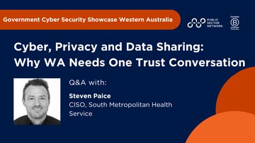 Promotional image for an insight entry called Cyber, Privacy and Data Sharing: Why WA Needs One Trust Conversation