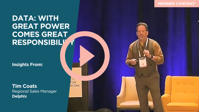 Data - With Great Power Comes Great Responsibility