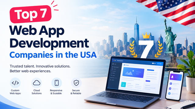 Top 7 Web App Development Companies in the USA for 2026
