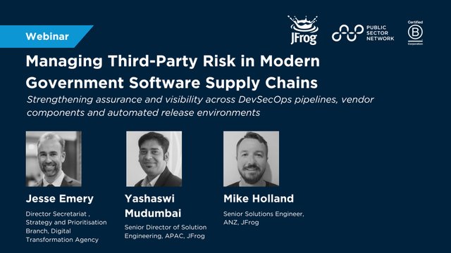 Managing Third-Party Risk in Modern Government Software Supply Chains