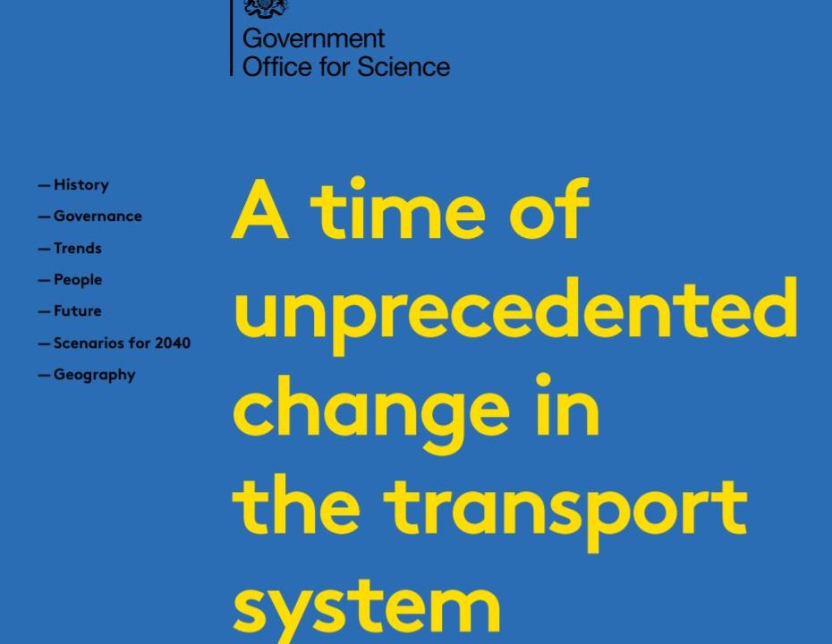 A Time of Unprecedented Change in the Transport System: The Future of Mobility