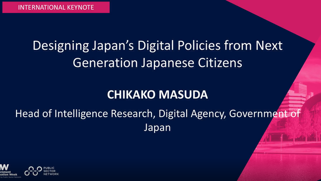 GIW NZ 2025: Designing Japan’s Digital Policies from Next Generation Japanese Citizens with Chikako Masuda
