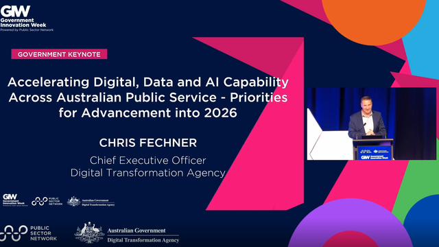 GIW Federal 2025: Accelerating Digital, Data and AI Capability Across Australian Public Service by Chris Fechner
