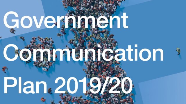 Government Communication Plan 2019-20