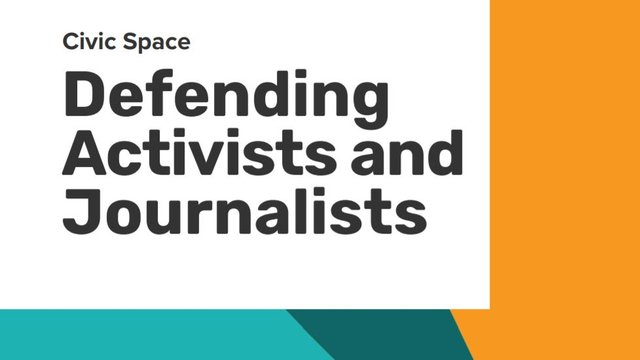 Global Report - Defending Activists and Journalists