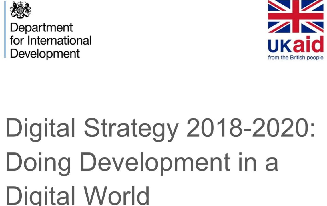 Digital Strategy 2018-2020: Doing Development in a Digital World