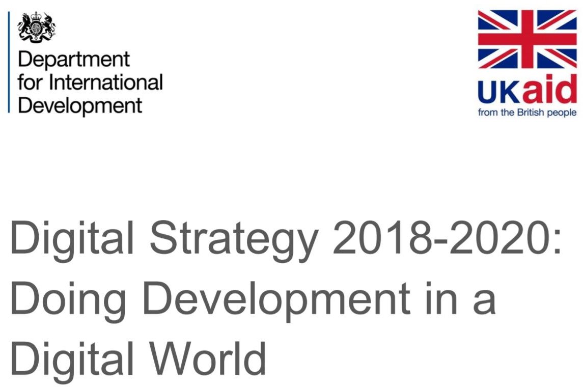 Digital Strategy 2018-2020: Doing Development in a Digital World