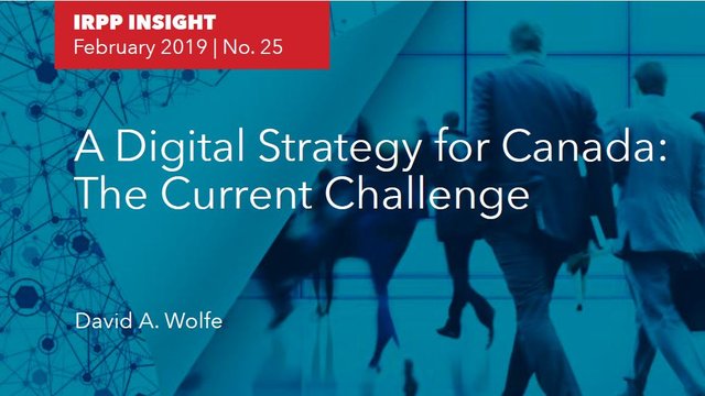A Digital Strategy for Canada: The Current Challenge