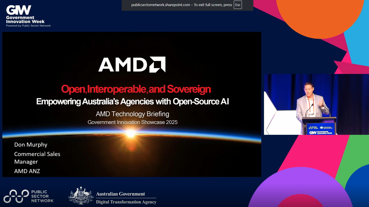 GIW Federal 2025: How Open Source AI and Networking Empower Australia’s Federal Agencies with Don Murphy