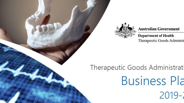 Therapeutic Goods Administration Business Plan 2019-20