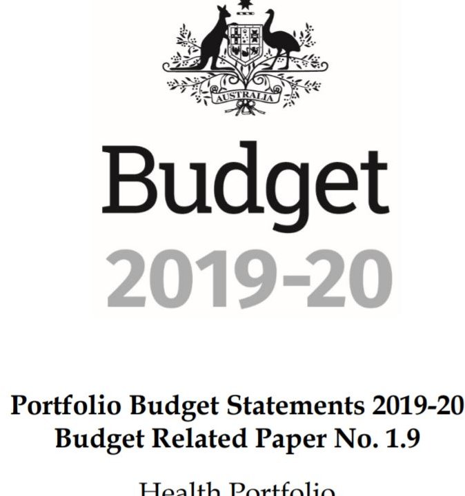 Australia Health Portfolio Budget Statements 2019-20