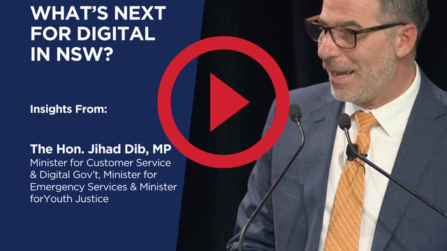 Insights from the Minister: How Accessibility, Security and Emerging Tech are Shaping NSW' Future