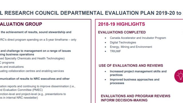 National Research Council Departmental Plan 2019-20 to 2023-24
