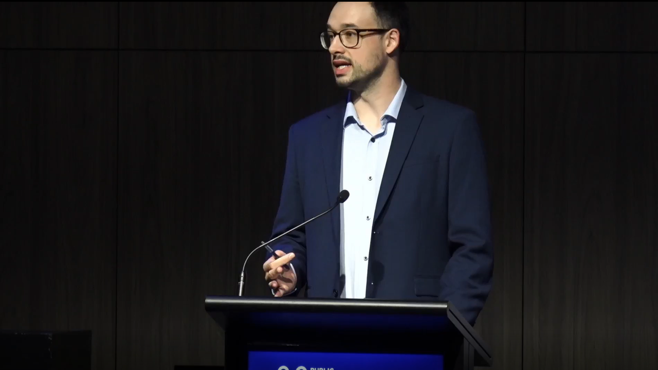 Patrick Joy Opening Government Innovation Showcase Aotearoa 2025
