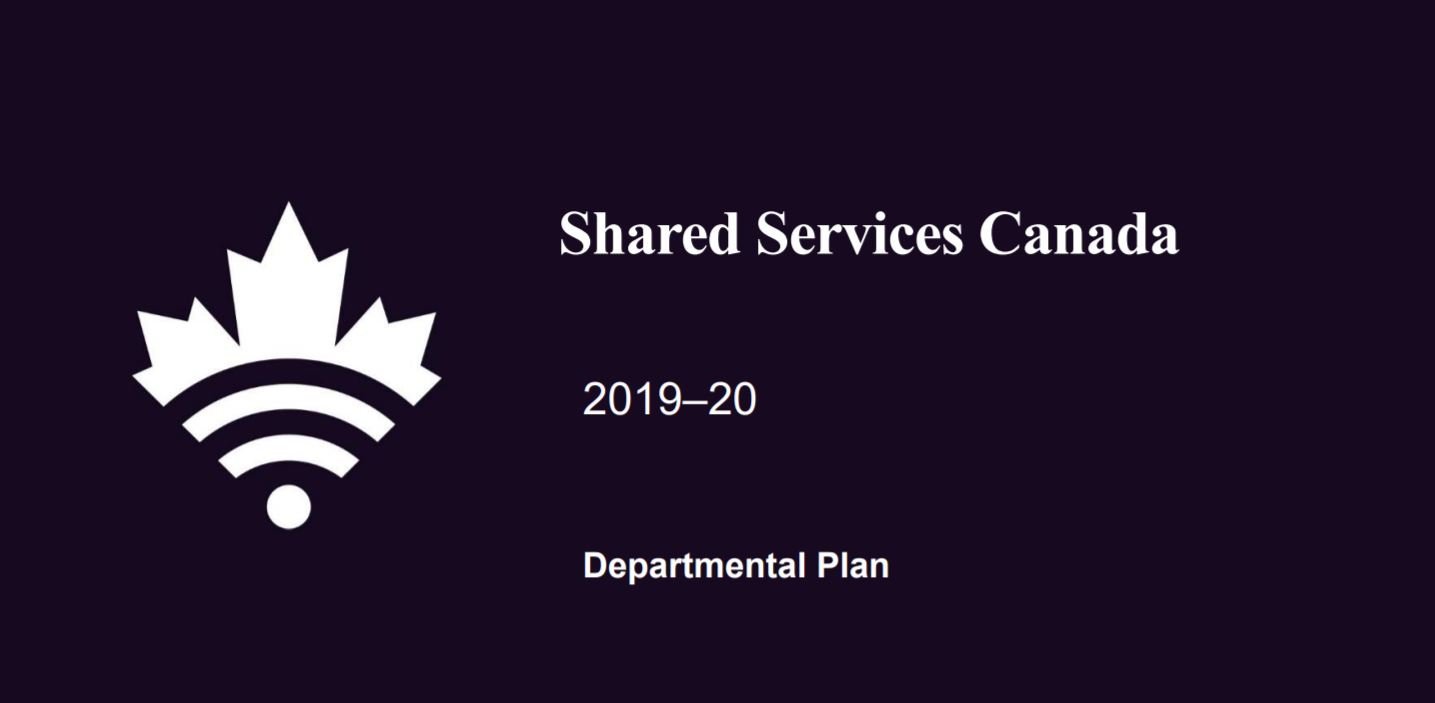 Shared Services Canada Departmental Plan 2019-20