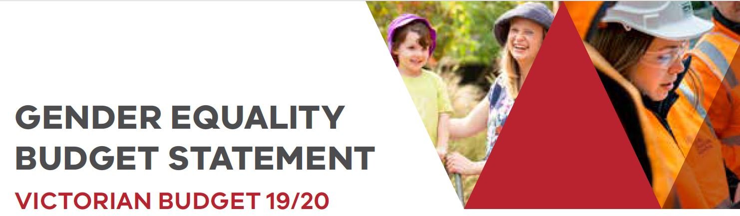 Gender Equality Budget Statement: Victorian Budget 19-20