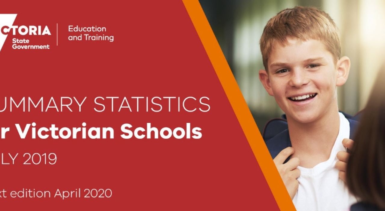 Summary Statistics for Victorian Schools: July 2019