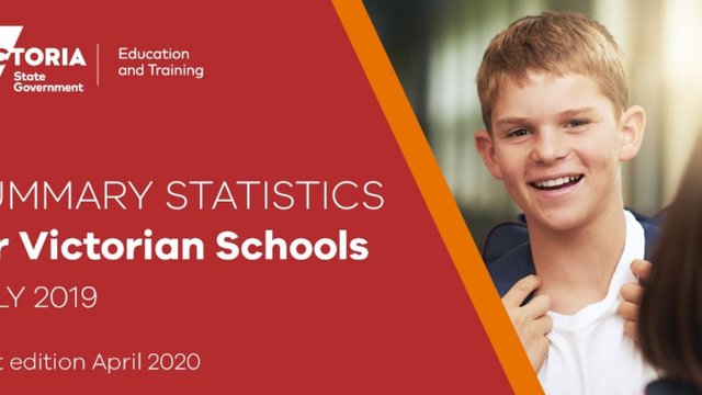 Summary Statistics for Victorian Schools: July 2019