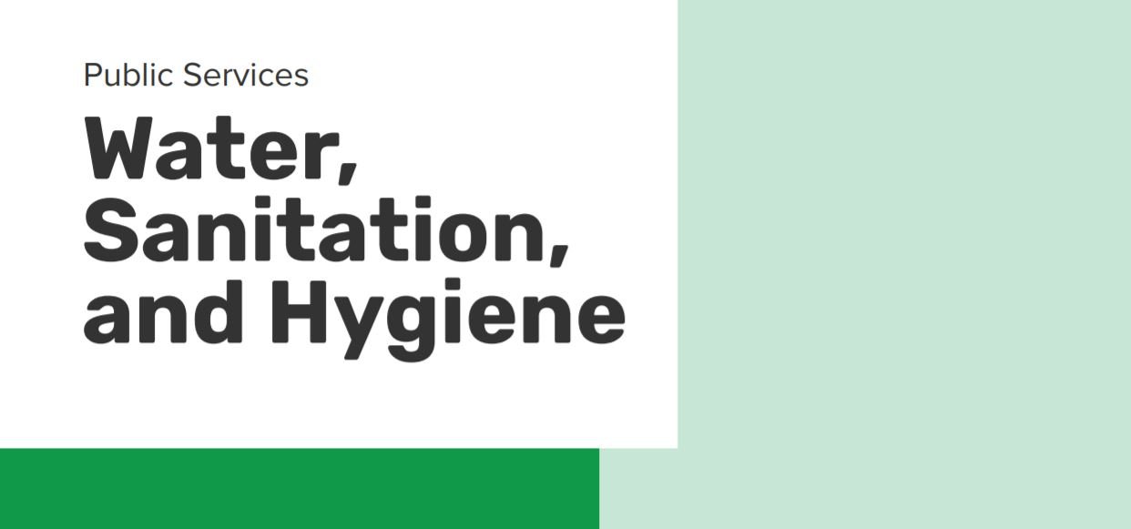 Global Report - Water, Sanitation and Hygiene