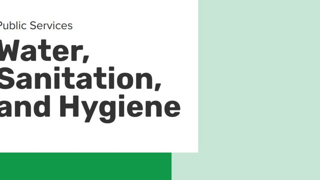 Global Report - Water, Sanitation and Hygiene