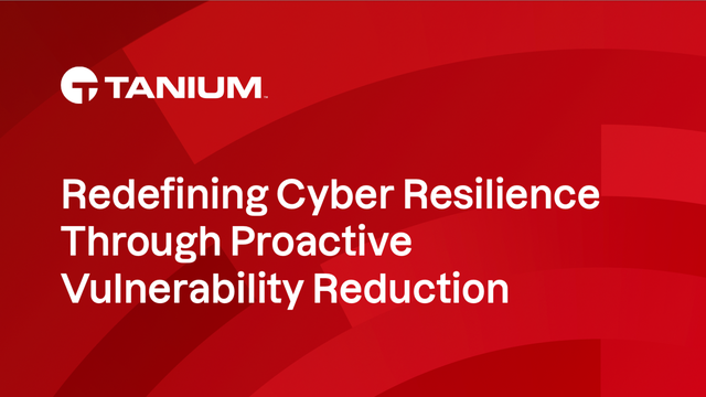 Redefining Cyber Resilience through proactive Vulnerability Reduction