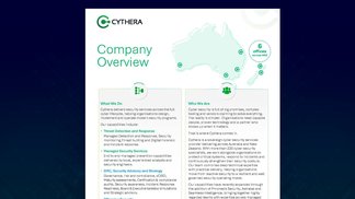 Cythera Company Overview