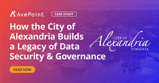 How the City of Alexandria Builds a Legacy of Data Security and Governance