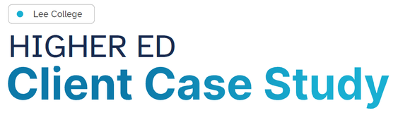 Lee College Client Case Study