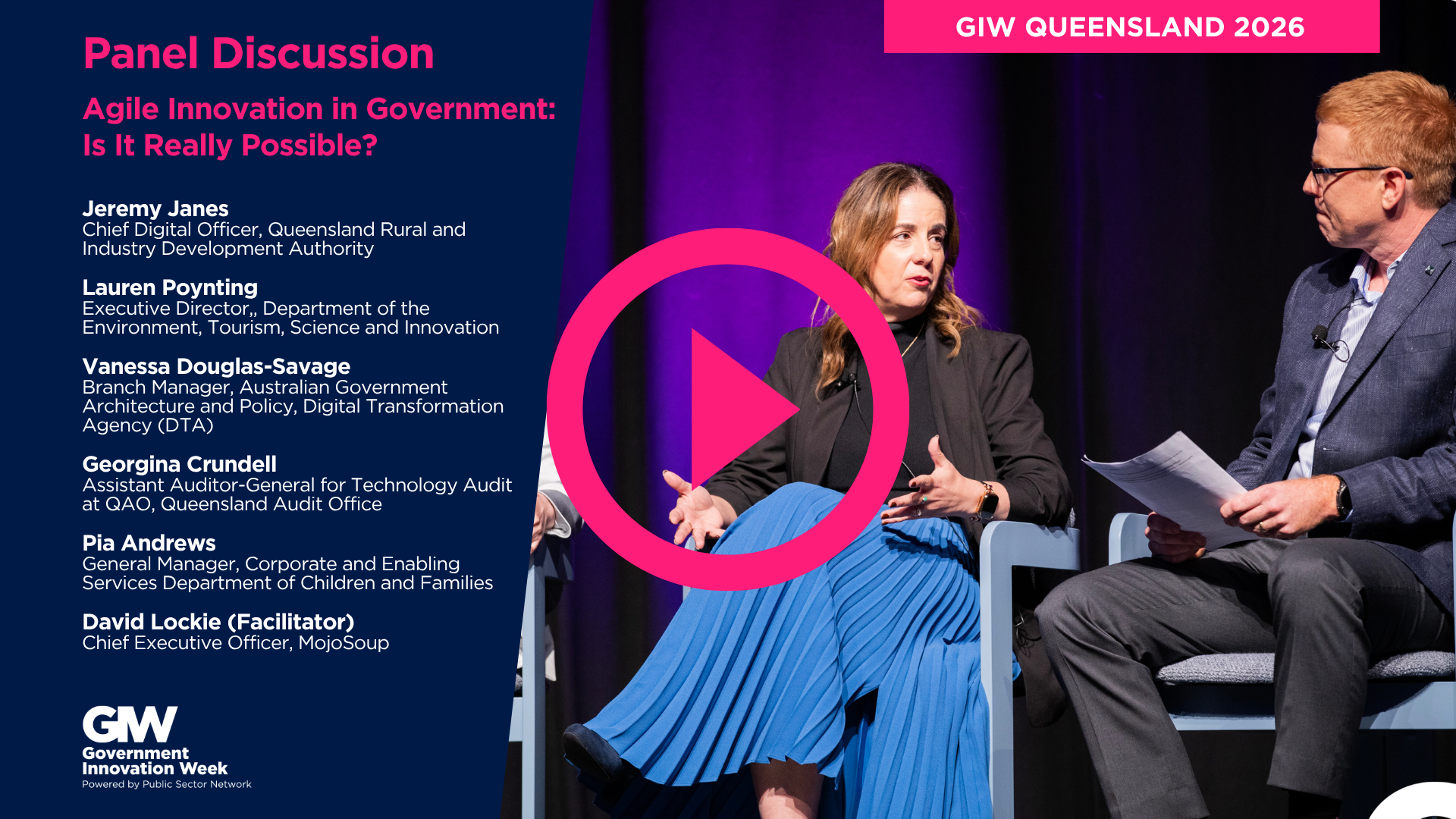 GIW QLD 2026: Agile Innovation in Government: Is It Really Possible?