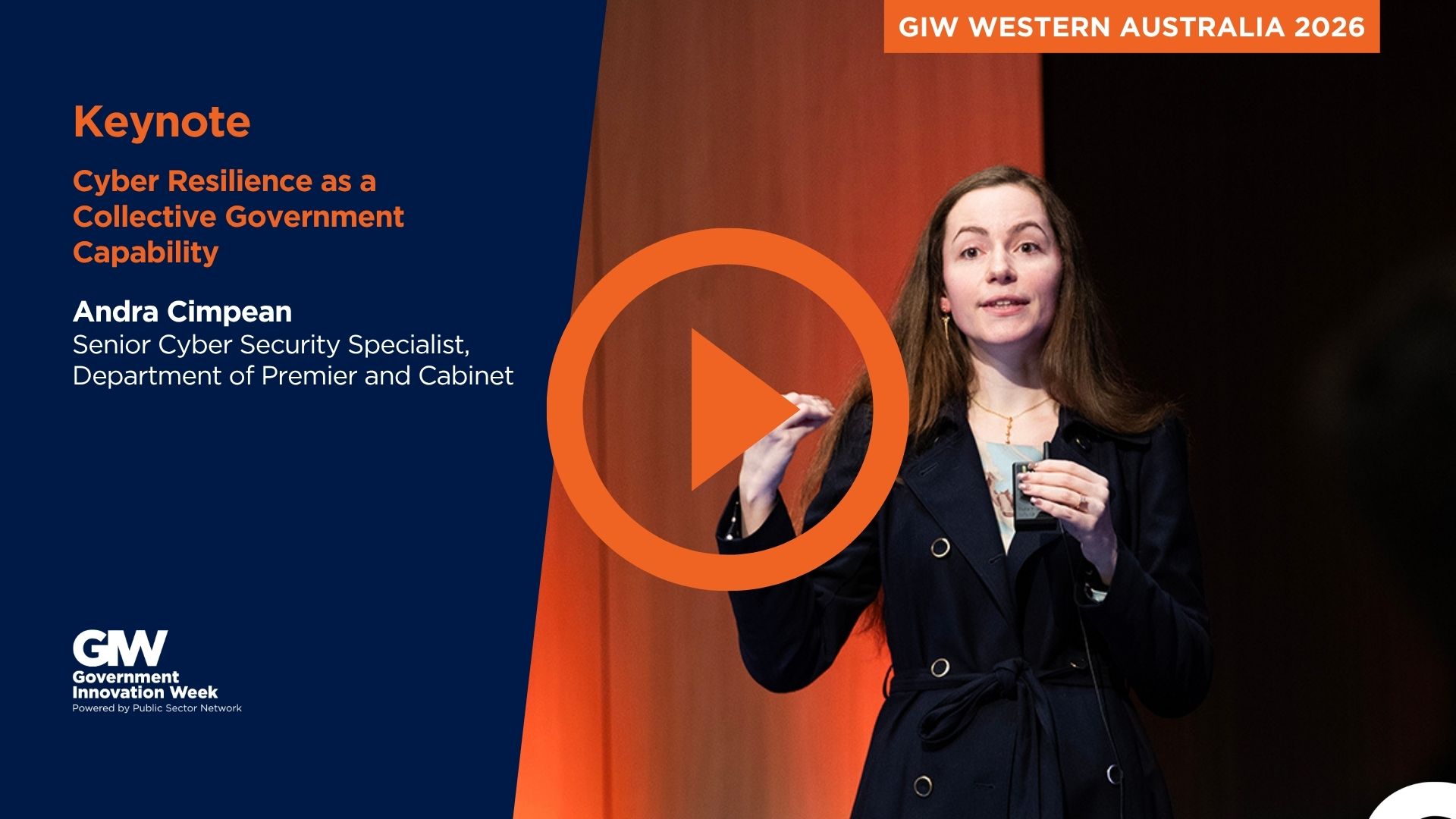 GIW WA 2026: Cyber Resilience as a Collective Government Capability