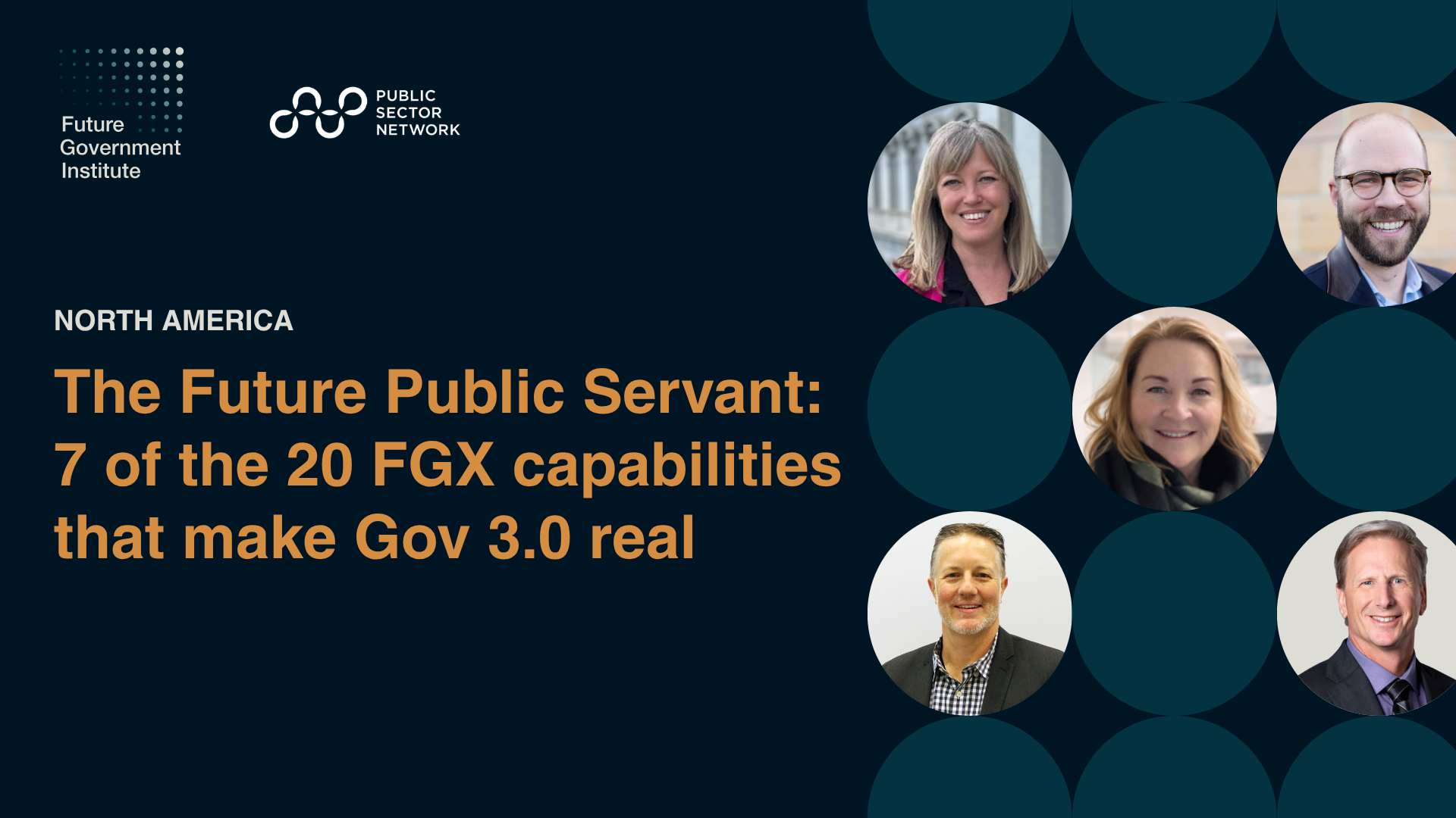 The Future Public Servant: 7 of the 20 FGX capabilities that make Gov 3.0 real (North America)