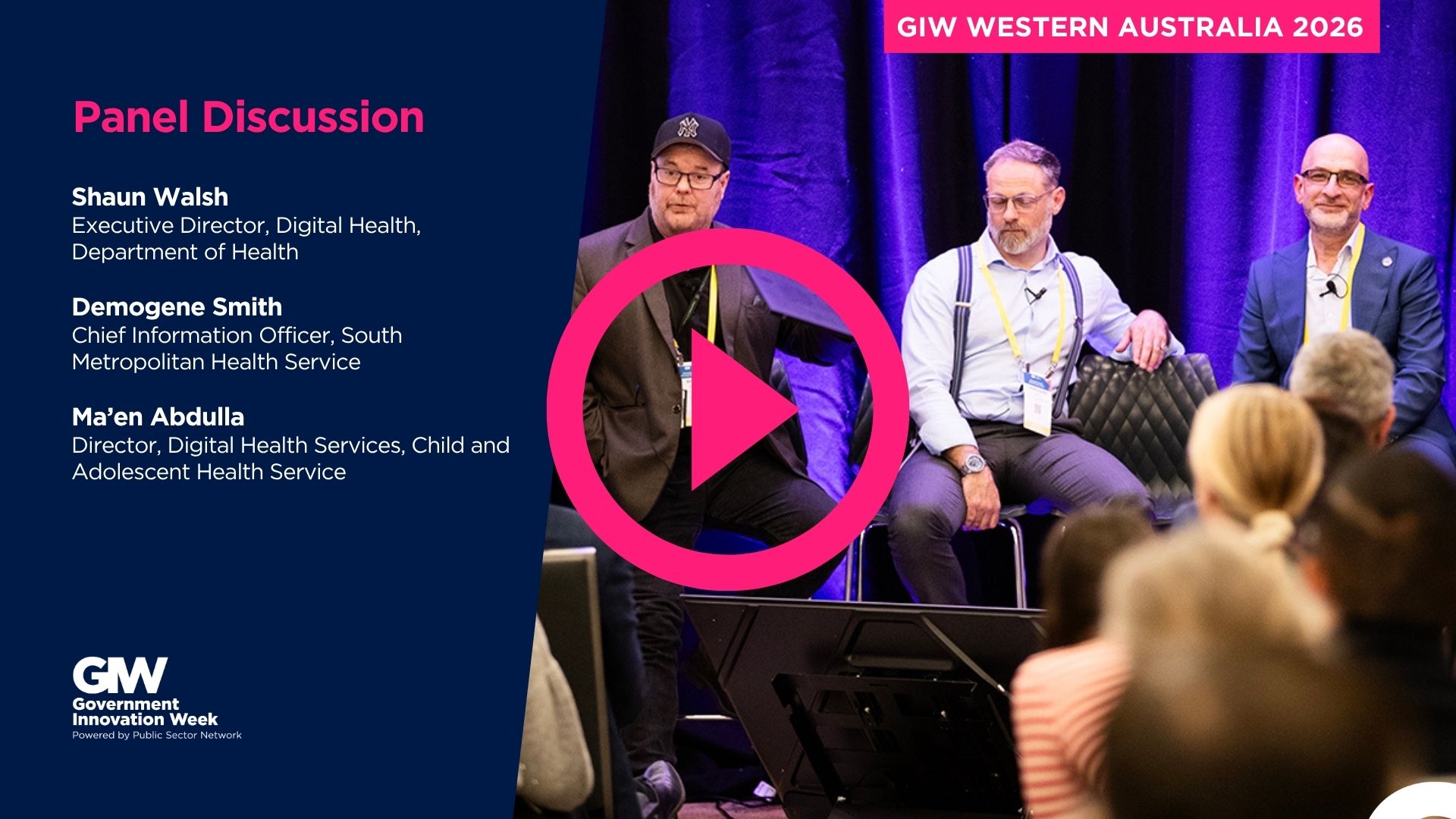 GIW WA 2026: From Vision to Impact: Advancing Digital Health Across WA Health Systems