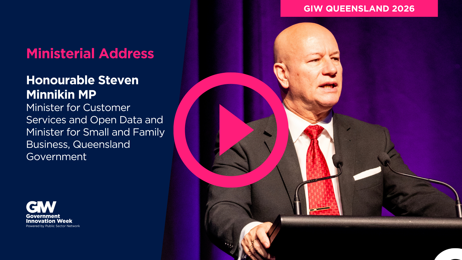 GIW QLD 2026 Ministerial Address