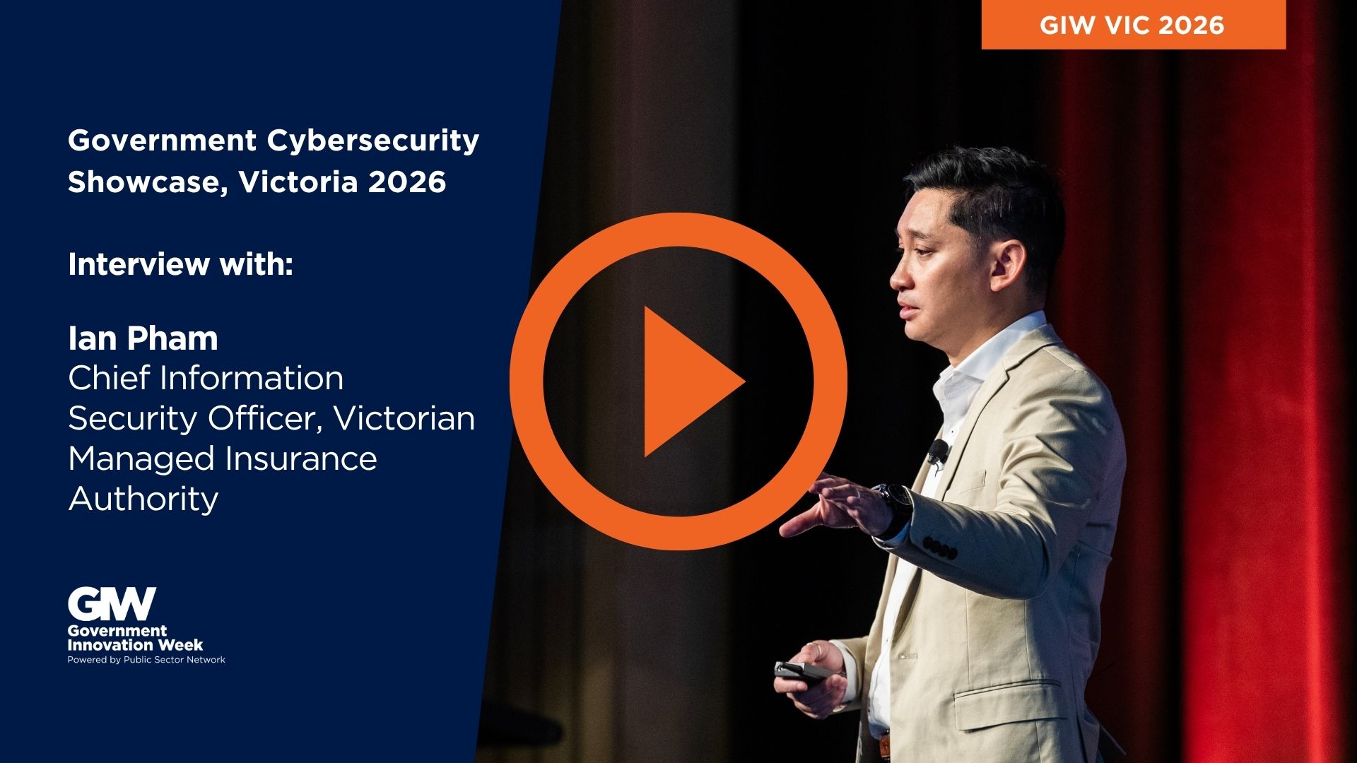 Let's Chat: Ian Pham, Chief Information Security Officer, Victorian Managed Insurance Authority