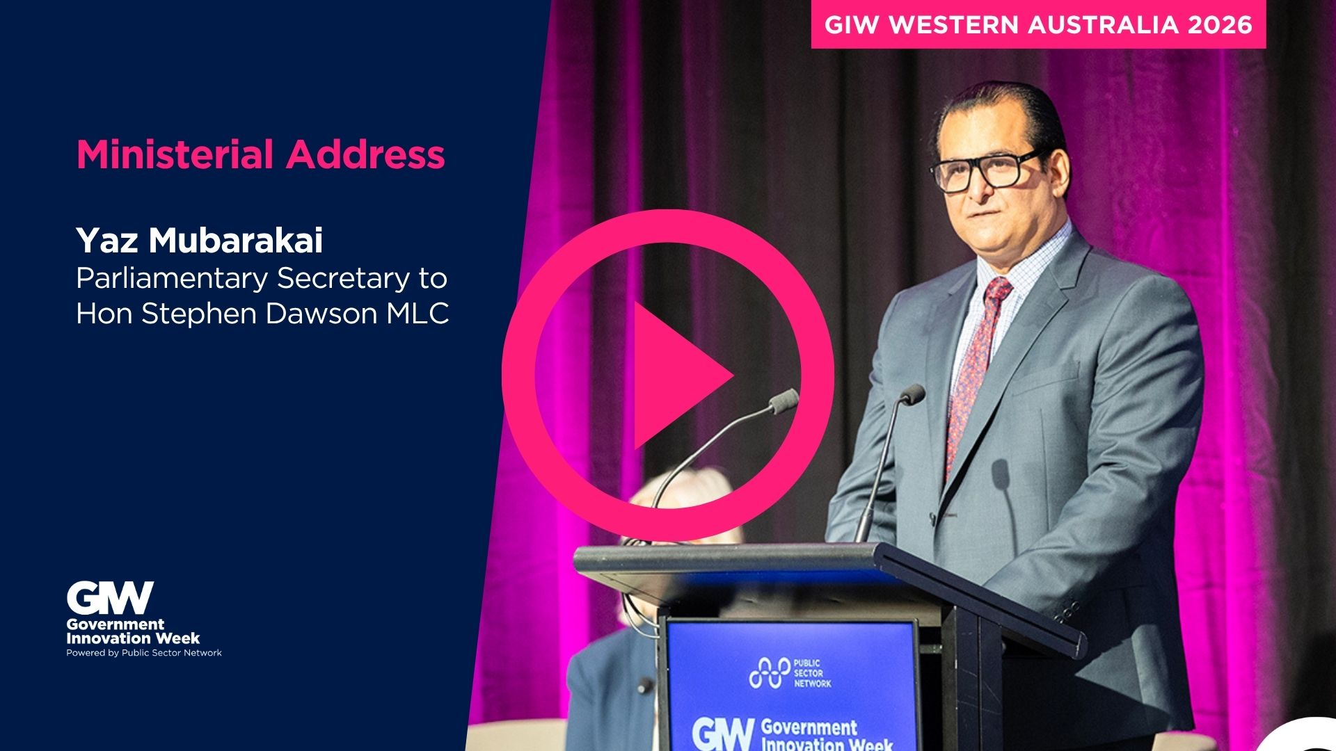 GIW WA 2026: Ministerial Address