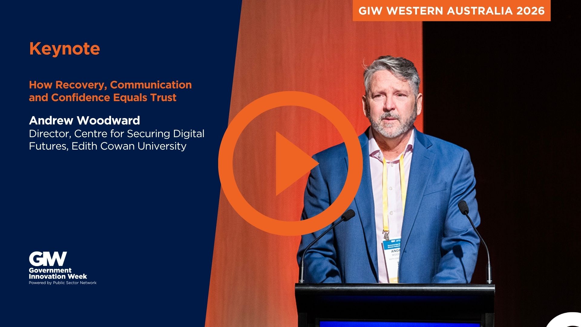 GIW WA 2026: How Recovery, Communication and Confidence Equals Trust