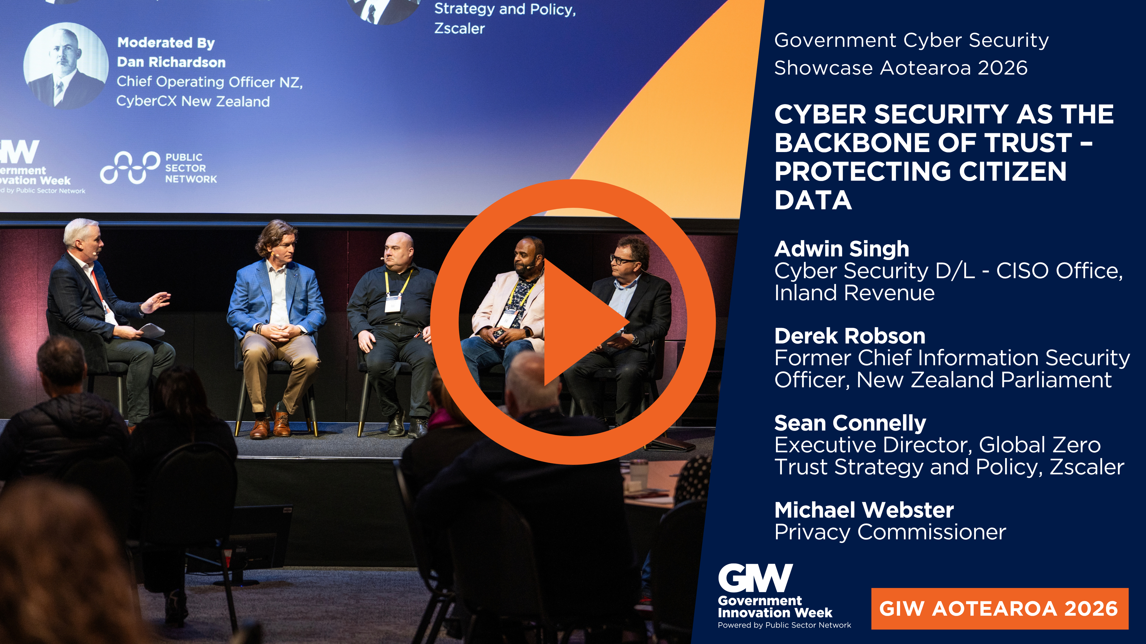 Cyber Security as the Backbone of Trust – Protecting Citizen Data