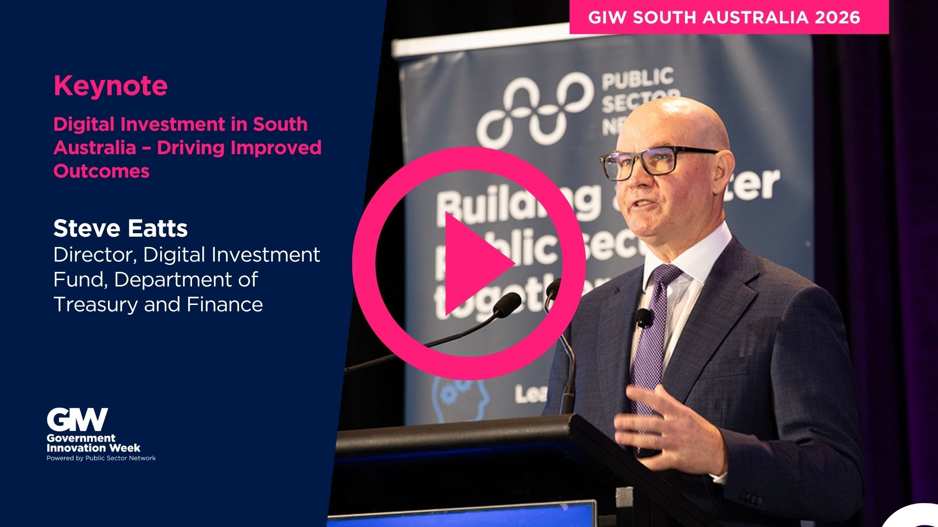 GIW SA 2026: Digital Investment in South Australia – Driving Improved Outcomes