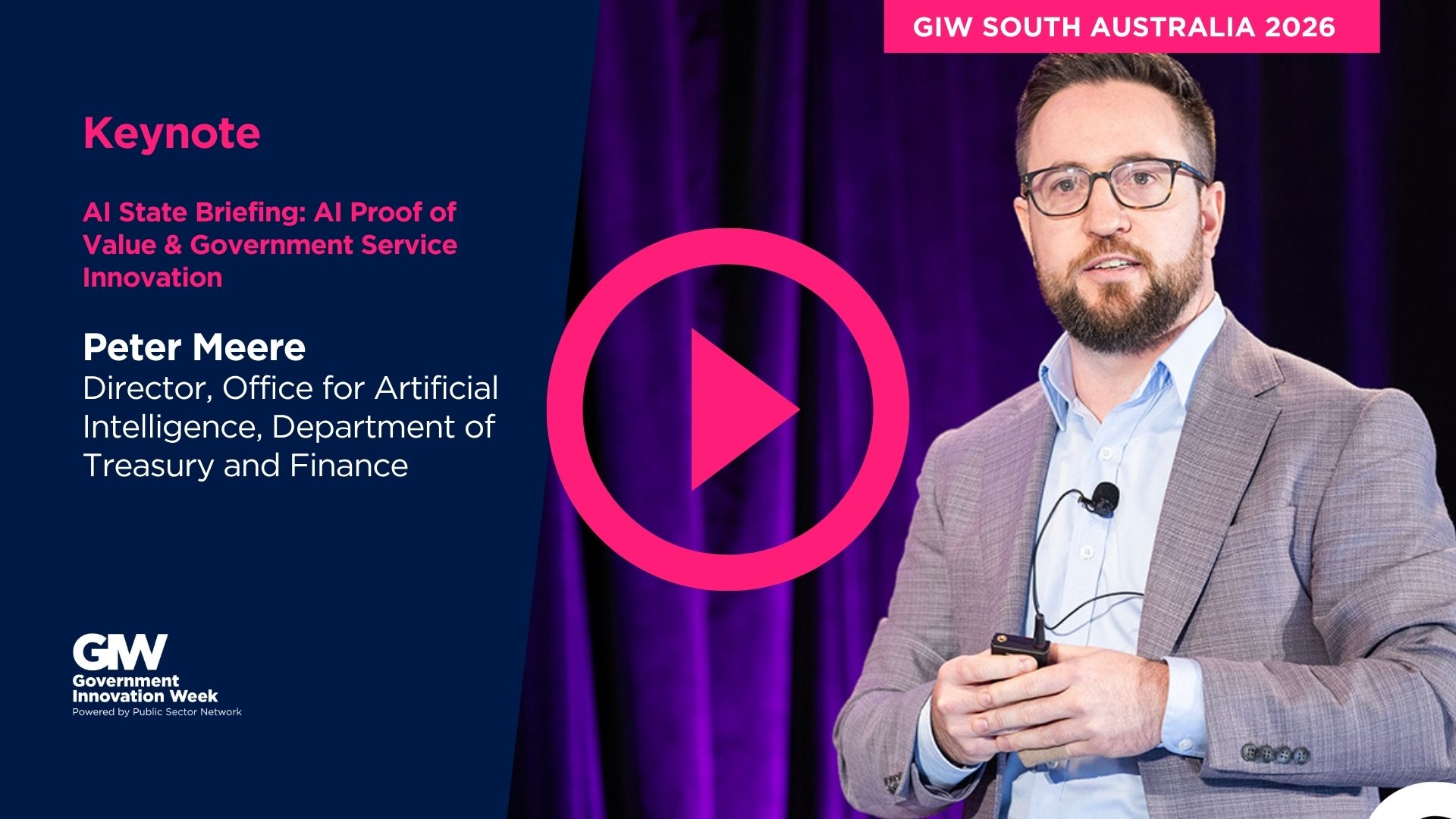 GIW SA 2026: AI State Briefing: AI Proof of Value & Government Service Innovation