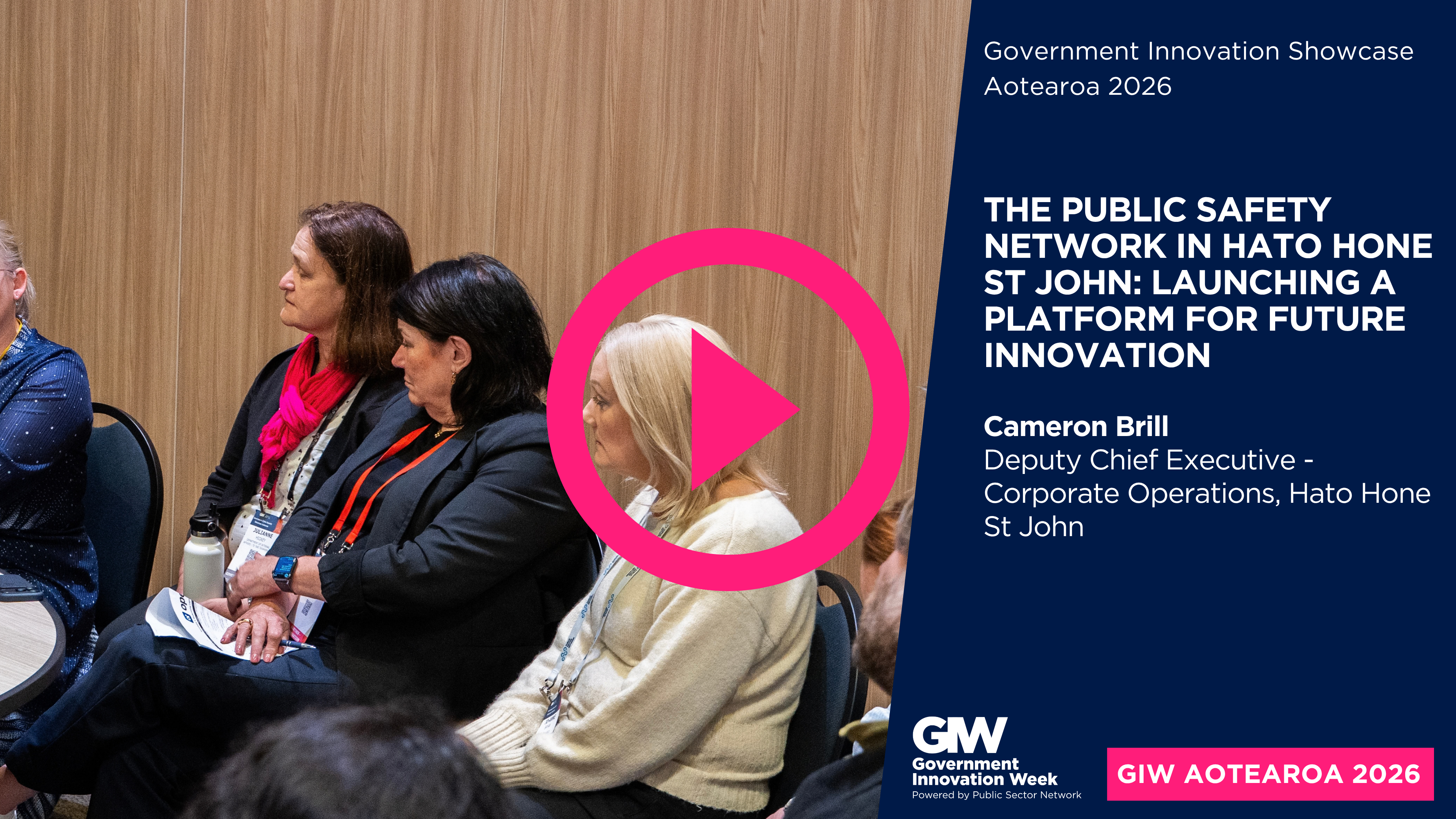The Public Safety Network in Hato Hone St John: Launching a Platform for Future Innovation