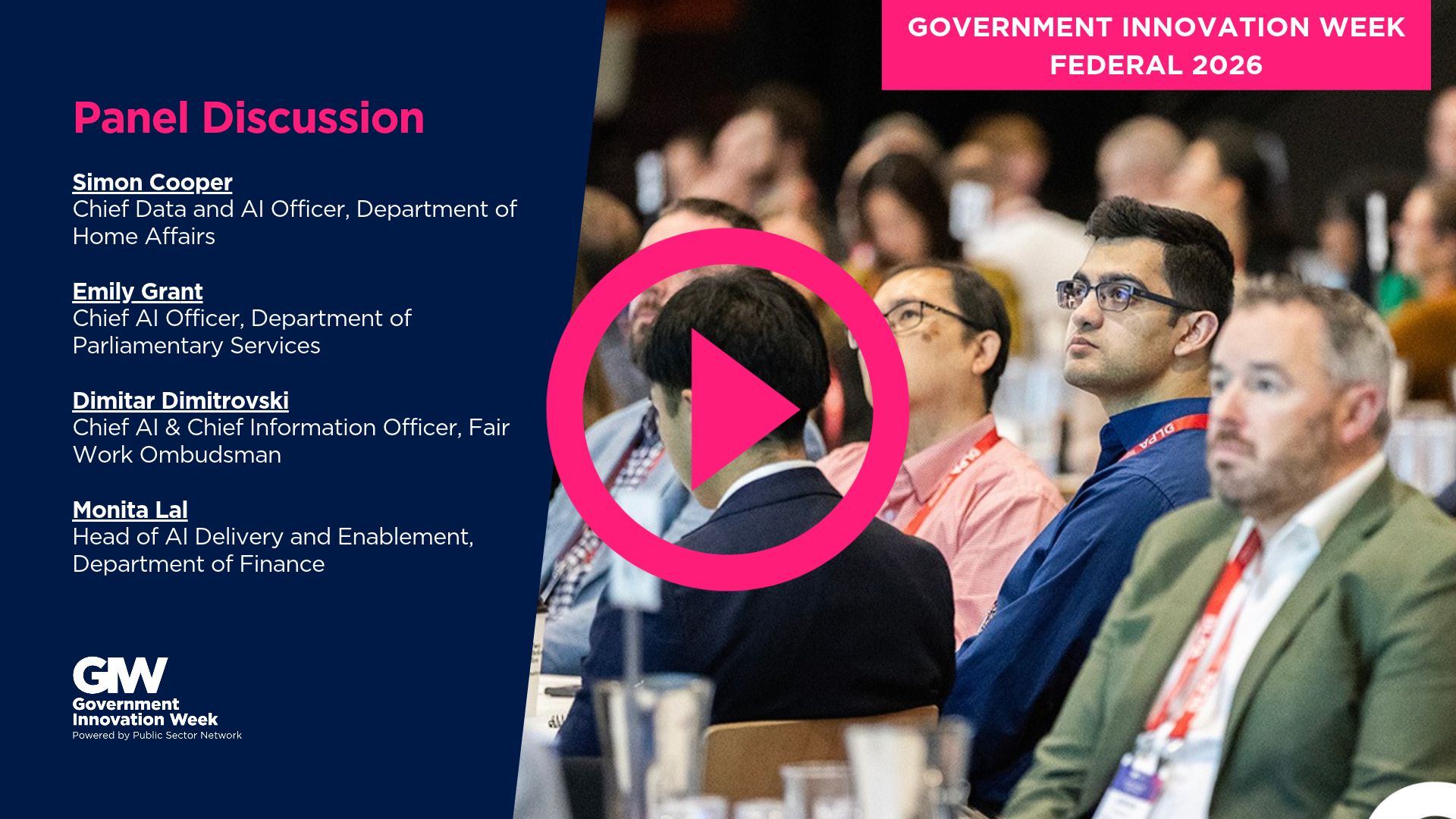GIW FED Innovation 2026: CAIO Panel: The Strategy - What Chief AI Officers Are Doing to Drive Adoption and Impact