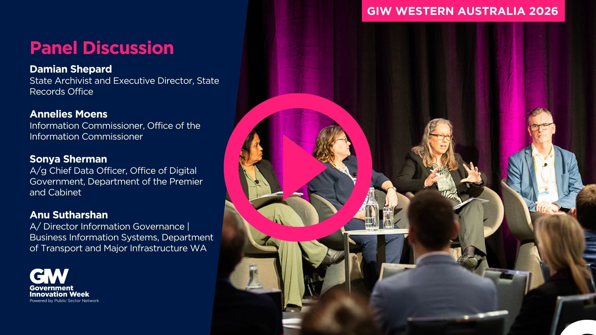 GIW WA 2026: Privacy, Data and AI Governance, Transparency and Trust
